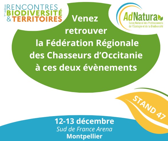 La FRCO présente au salon Ad Natura et Rencontres Biodiversité et Territoires