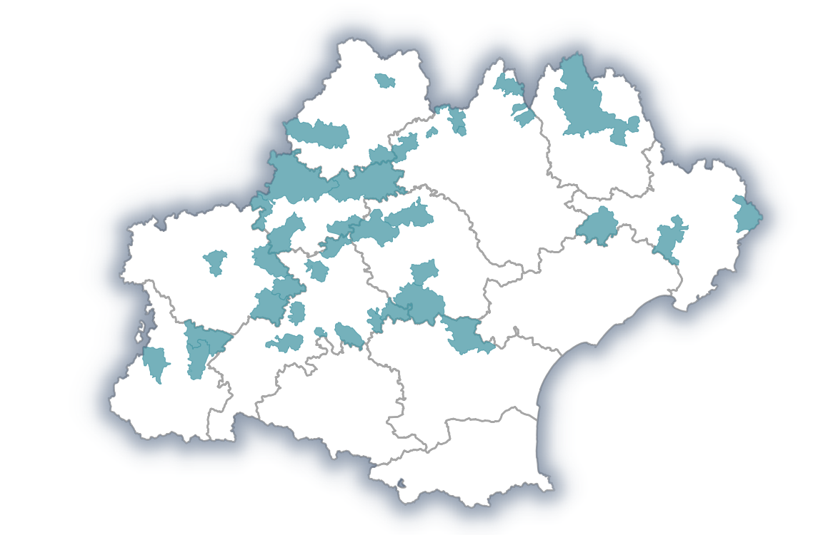 Cartographie des territoires