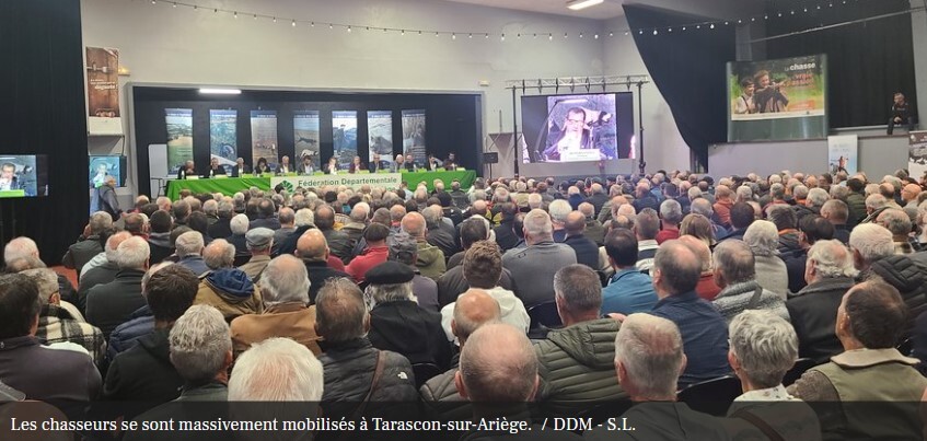  Assemblée Générale de la Fédération des Chasseurs à Tarascon