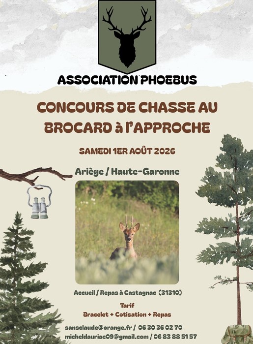 Castagnac (31): Concours de chasse au brocard