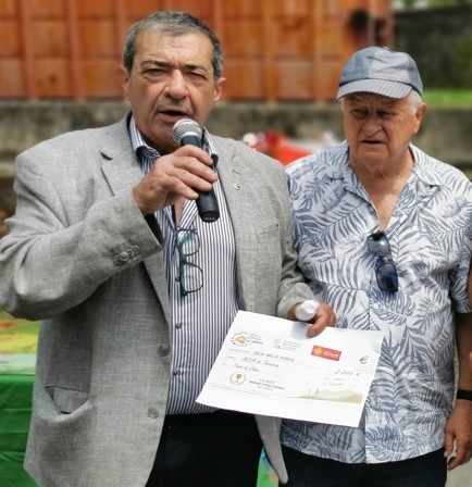 TARASCON sur ARIEGE: remise du trophée chasse durable occitanie 