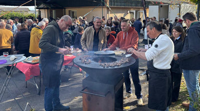 Les Chasseurs de Camboulazet régalent les habitants de la commune