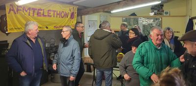 Les chasseurs de Camboulazet participent au Téléthon