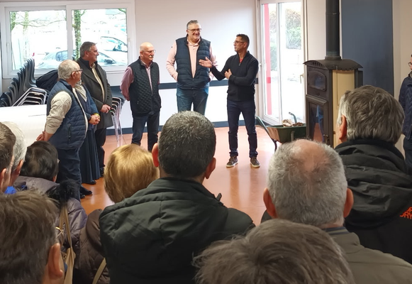 Inauguration de la maison des associations et de la chasse de Gramond