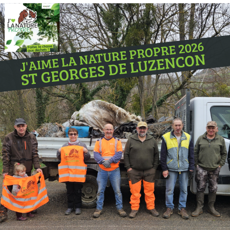 Les chasseurs de Saint-Georges de Luzençon font place nette