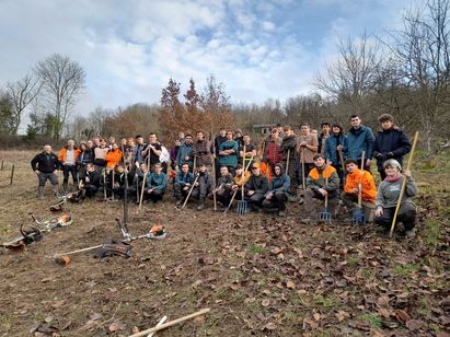 Un pré verger à Saint Sernin sur Rance