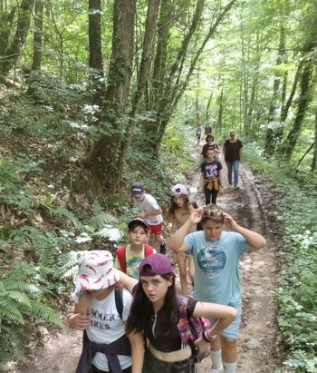 Les collégiens de La Fouillade explorent la basse vallée du Viaur 