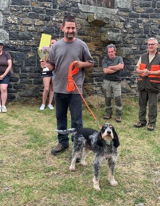 Un nouveau conducteur de chien de rouge en Aveyron