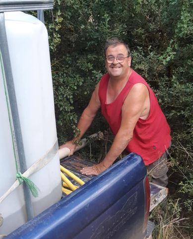 À L'Hospitalet du Larzac, les porteurs d'eau sont en action