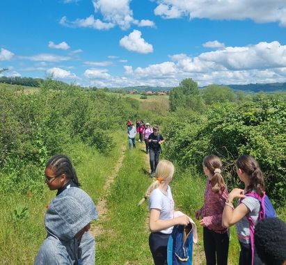 Les élèves du collège Paul Ramadier dans le marais
