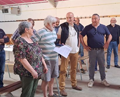 Les chasseurs de Lédergues fêtent « Cambou »