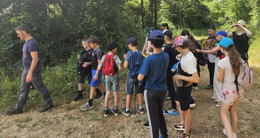 Les collégiens de Francis Carco dans le marais de Montaris