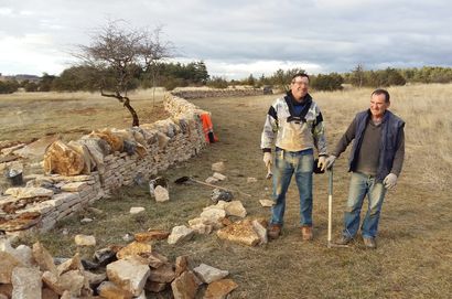 Vidéo FR3  :Restauration des murs en pierres sèches sur le Causse Comtal