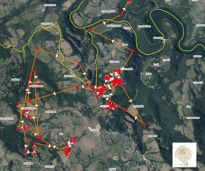 Pierrounet prend la direction du nord 