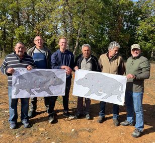 L’équipe chevreuil de Séverac d’Aveyron : un réglage des armes coordonnées
