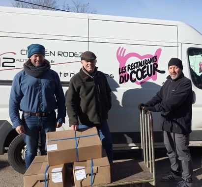 Les chasseurs de l’Aubrac ont du cœur