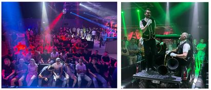 Les chasseuses et les chasseurs en discothèque