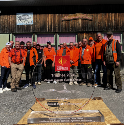 Les trophées de la chasse de la Région Occitanie pour Prades d'Aubrac et Rieupeyroux
