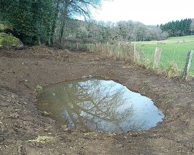 Une mare de plus à Arvieu