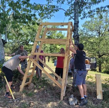 Pour la sécurité à la chasse à Saint-Amans-des-Côts