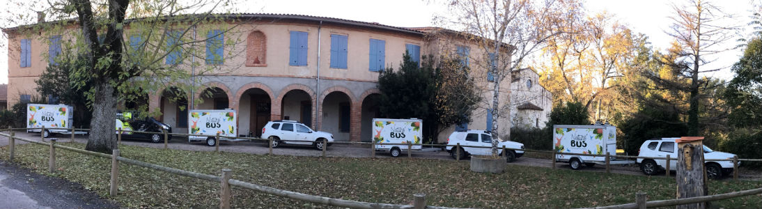 Les quatre Naturo'Bus