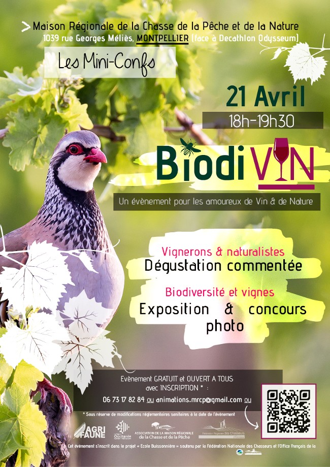 Evènement (34) : Mini-conf' BiodiVIN 
