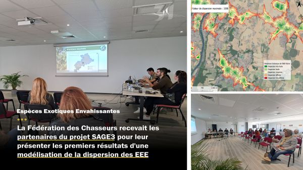 Projet SAGE3 pour une meilleure gestion des espèces exotiques envahissantes en Haute-Garonne
