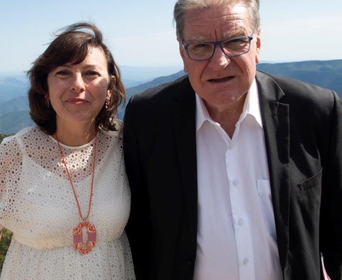 Carole Delga et Ferdinand Jaoul