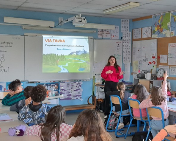 Série de portraits “mon expérience Via Fauna”