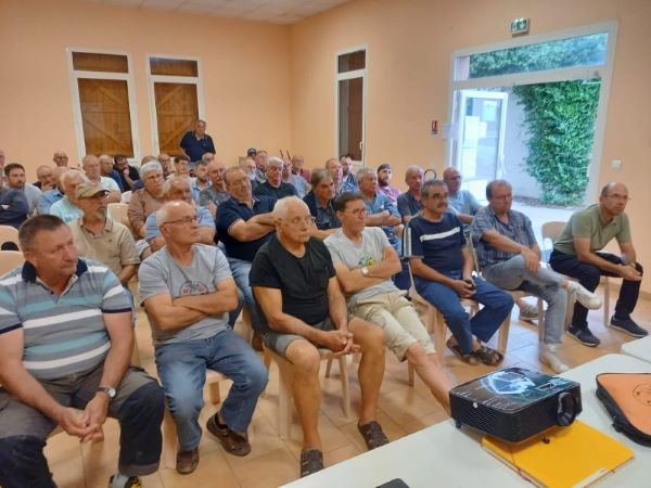 Les paloumayres au filet réunis ! 