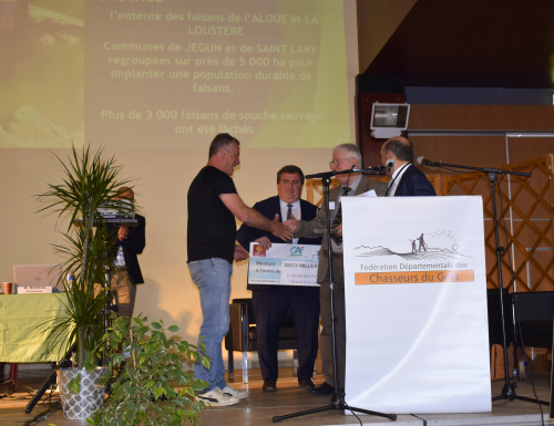 Remise du Trophée chasse durable 2023 ! 