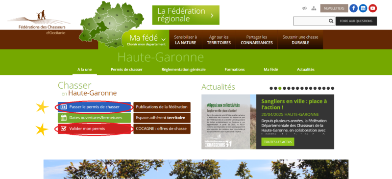 Permis de chasser : attention aux faux sites d'inscription ou de validation