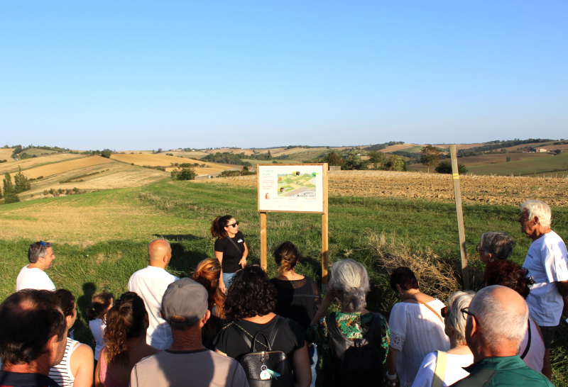 Inauguration du sentier pédagogique de Pesquiès