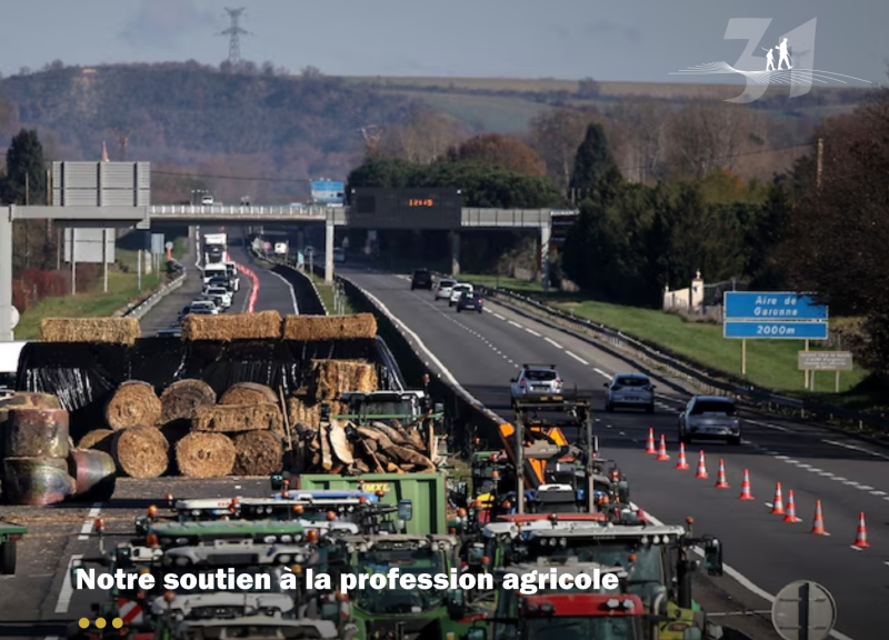 La FDC31 soutient les agriculteurs et les éleveurs du département