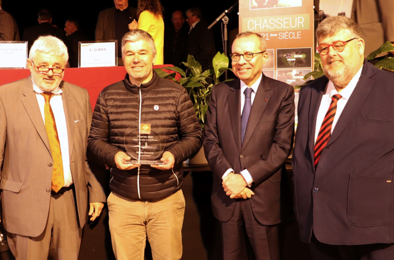 Cette année c'est le GIC Camedon qui remporte le trophée chasse durable !