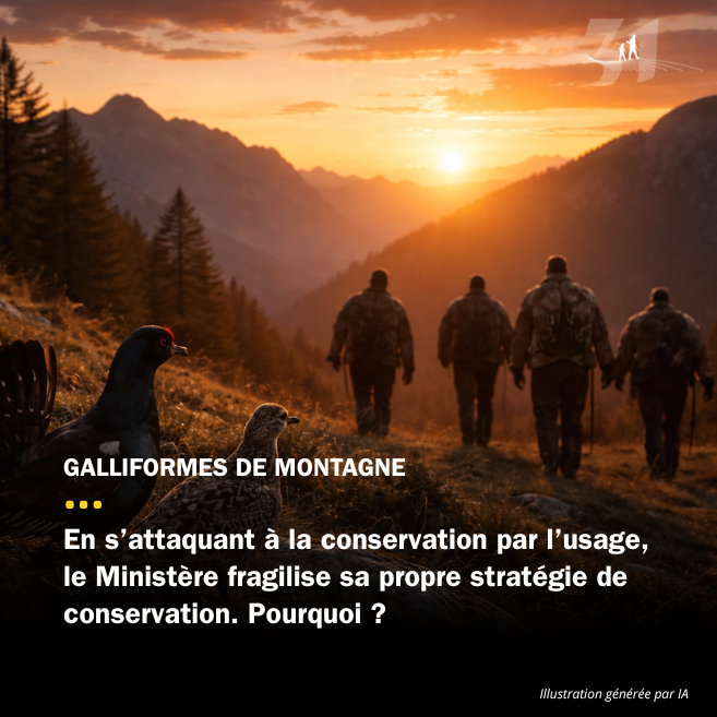 Classement d'espèces de montagne, quelles conséquences  ?