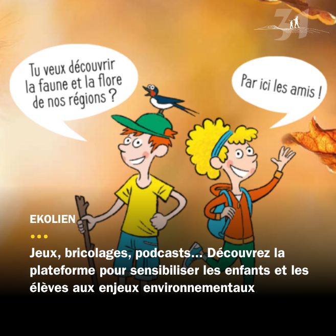 Ekolien : des outils pédagogiques pour découvrir la nature