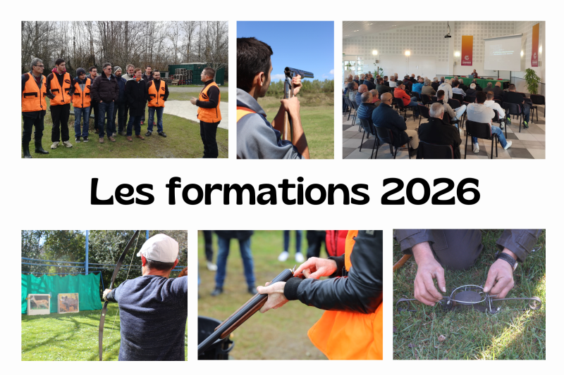 Calendrier des formations