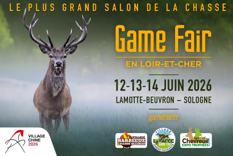 Salon Game Fair 2026, save the date !