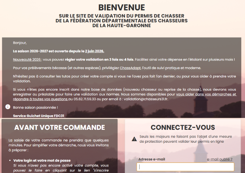 Payez votre validation en 3 ou 4 fois !