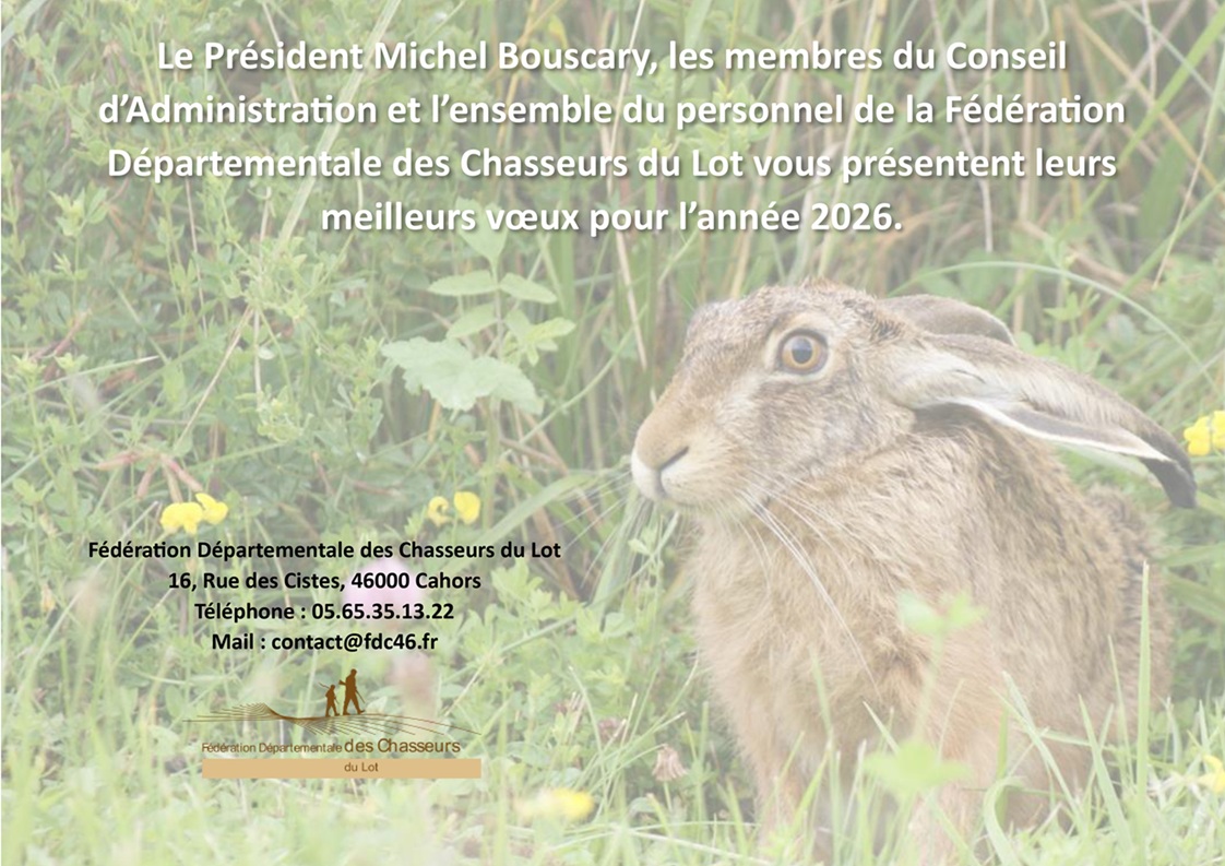 MEILLEURS VOEUX POUR 2026 !