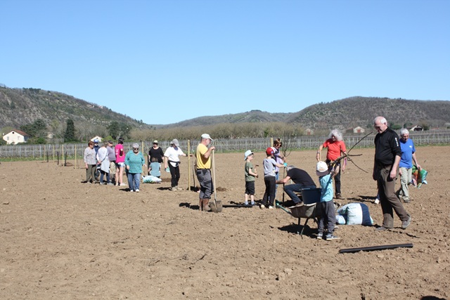 Ilot de Biodiversité : un chantier participatif sur la commune d'Anglars-Juillac
