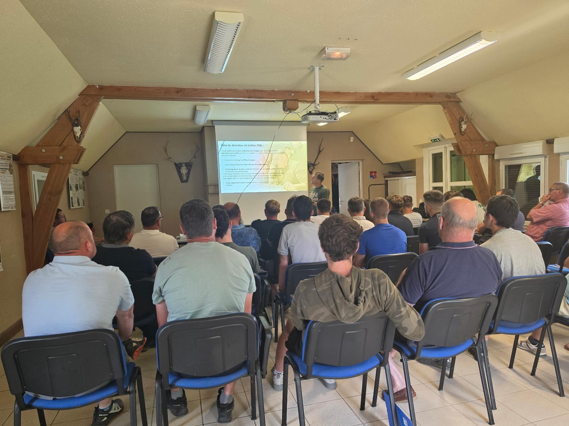 Formation des nouveaux Directeurs de battue