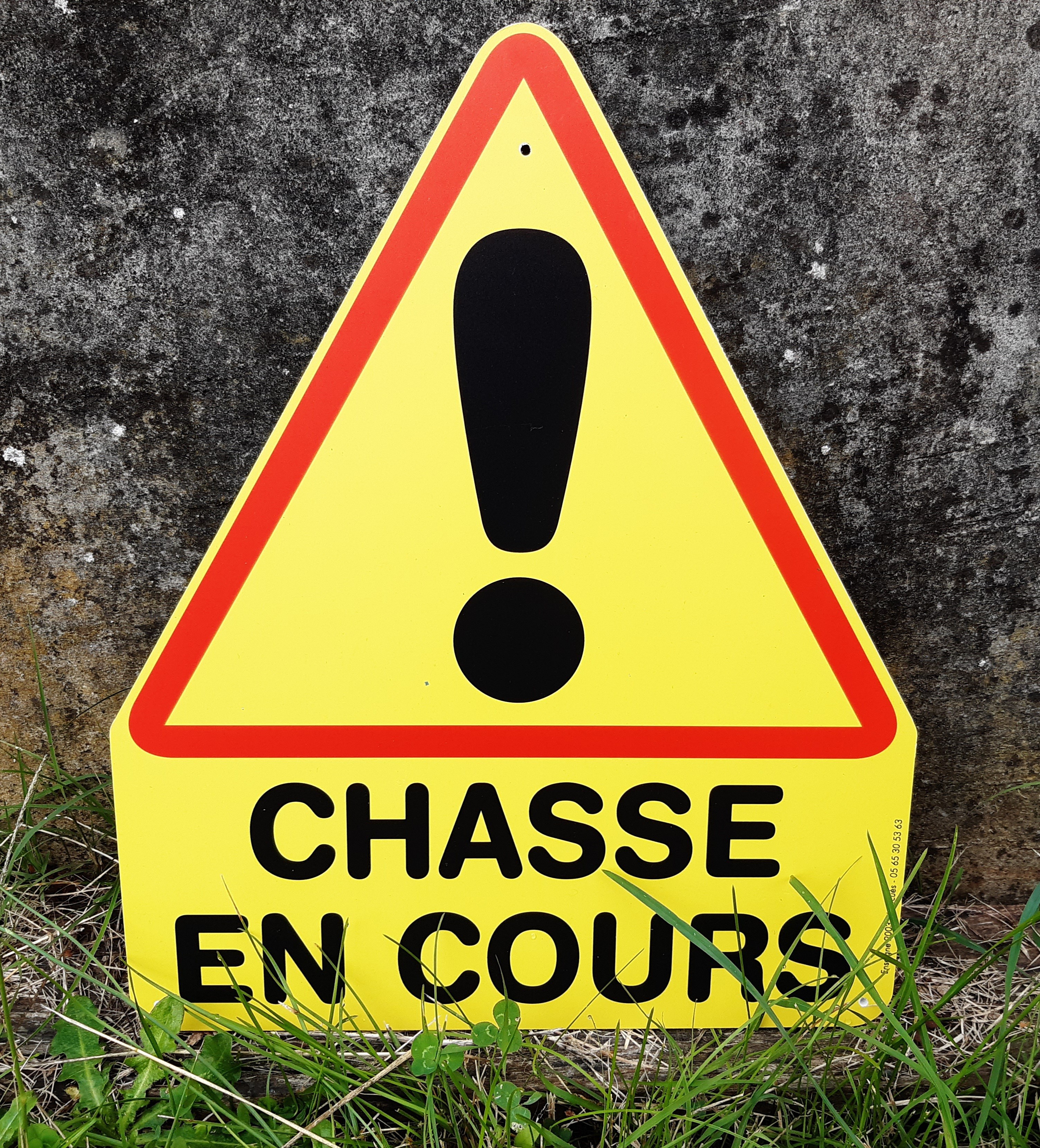 SECURITE A LA CHASSE : PANNEAUX DE SIGNALISATION... (RAPPEL INFO)     