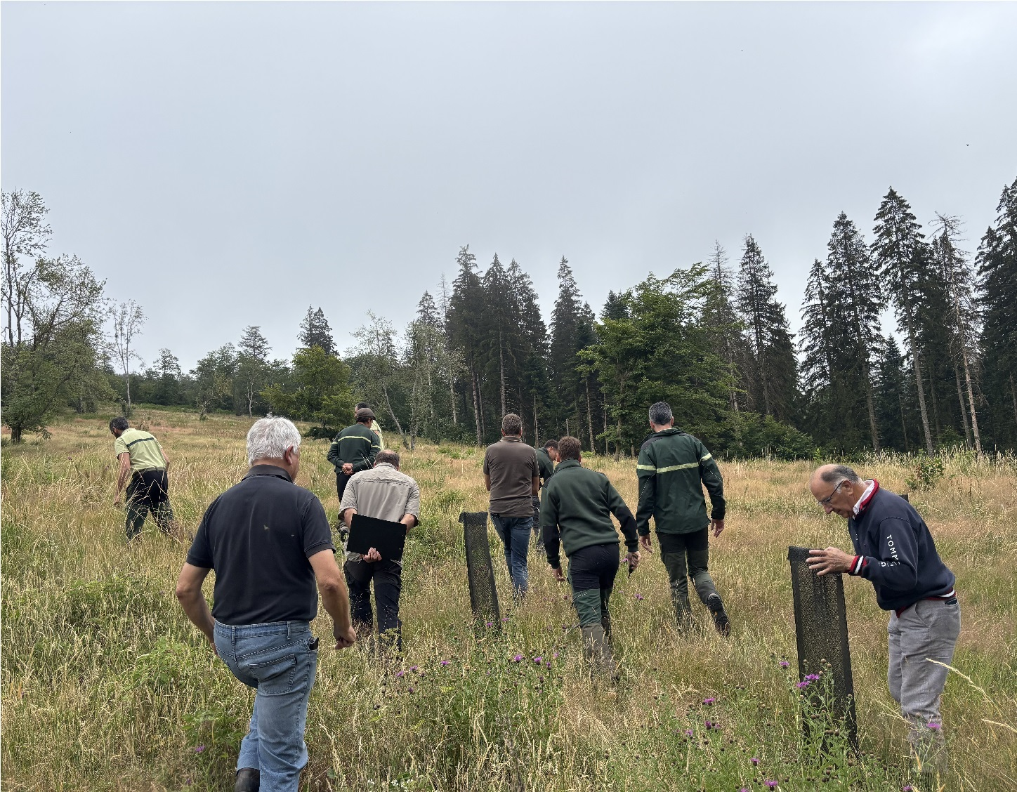 Chasseurs et forestiers sur le terrain pour mieux se comprendre