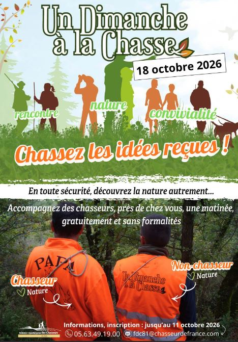 Un Dimanche à la Chasse : édition 2026